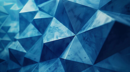 Abstract blue tinted geometric motion background with textured shapes and lines.