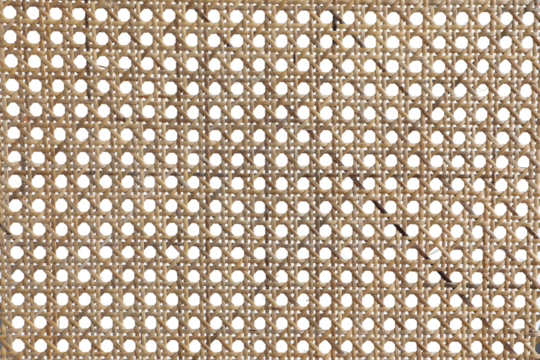 Seamless pattern from rattan, Beige colored wicker pattern on transparent background (PNG File) - Powered by Adobe