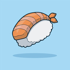 Sushi Collections Asia food vector Illustrations