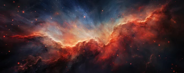 Rolgordijnen Amazing photo of a beautiful galaxy deep in space © Daniela