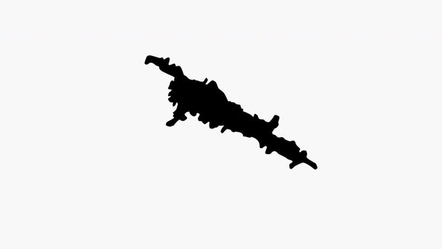 animated video of map of Cusco in peru