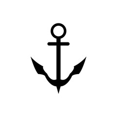 ANCHOR icon design template vector