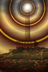 The lighthouse of divine light, the light of energy, the light of love and the light of intelligence.
The lighthouse that guides us in the search for personal fulfillment.hypnotic image for meditation