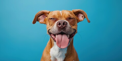 A Dog's Joyful Portrait