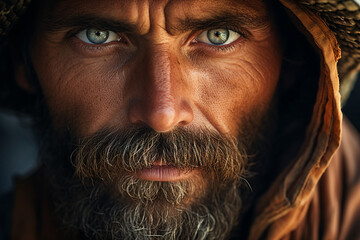 Obraz premium Generative AI photo image of a beautiful traveler tourist on expedition summer vacation weekend tour