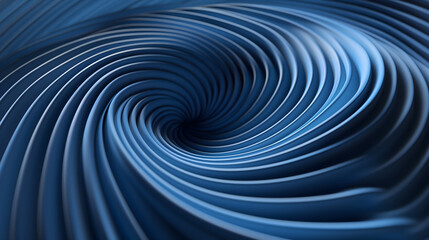 Mesmerizing Spiral Swirl Pattern in Vibrant Blue Tones