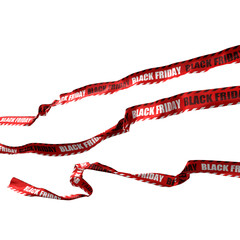 Promotional demarcation ribbons