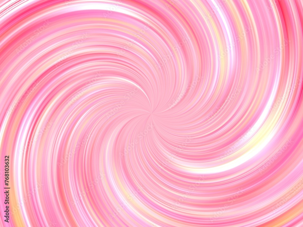 Poster background with vortex and rays with pink color - abstract graphic with effect of depth of space, mo