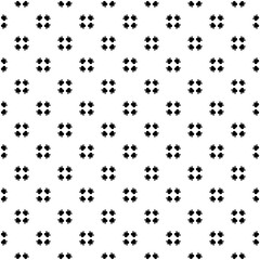 Black and white seamless abstract pattern. Background and backdrop. Grayscale ornamental design.