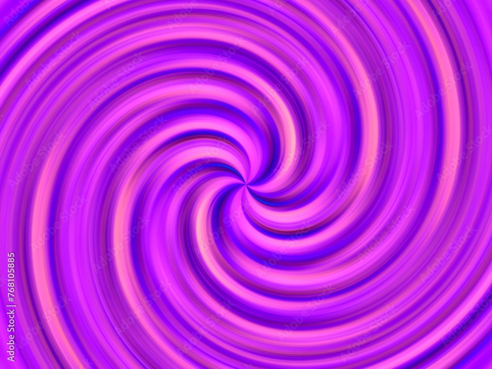 Poster background with vortex and rays with neon pink color - abstract graphic with effect of depth of spac