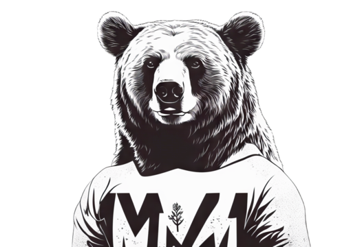 Bear Day Shirt Mom Vector T Mama Mother's Design Banner Baby Fashion Art Font Illustration Love Concept Gift Poster Happy Mothers Graphic Typography Sexy Mother Clothes