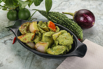 Indian cuisine - Chicken mint tikka