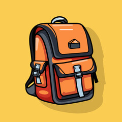 illustration of a backpack