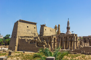 Ancient ruins of Karnak temple in Egypt - 768113695