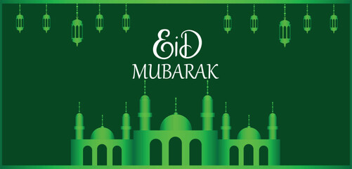 Arabic Typography Eid Mubarak Eid Al-Adha Eid Saeed , Eid Al-Fitr/Art & Illustration