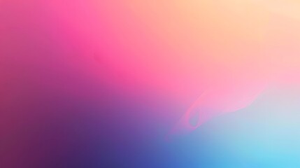 Abstract colorful gradient background. Soft and smooth. Pink, purple and blue colors.