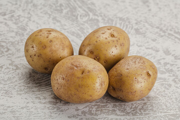Fototapeta premium Young small raw baby potato