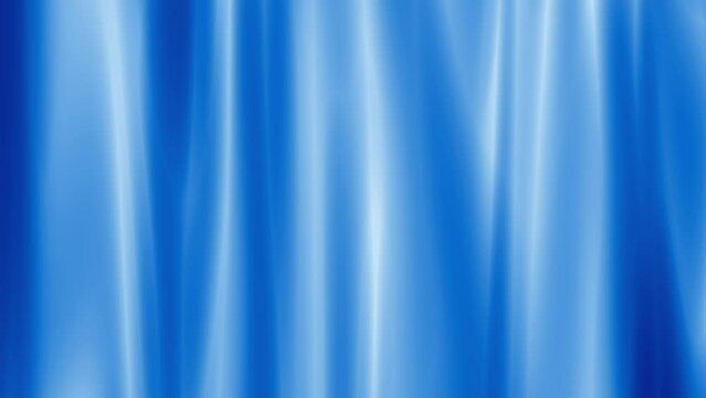 Minimalist abstract blue seamless loop animated background with vertical waves. Wavy animated background. Digital minimal geometric 3d BG. Digital smooth wallpaper. Animated soft pattern.