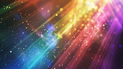 Obraz premium Abstract colorful glitter vintage lights background
