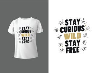 One trending t-shirt design concept could be a minimalist, nature-inspired theme