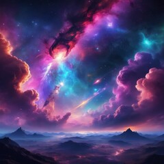 Fototapeta premium starry night sky