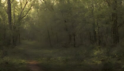 Fototapeta premium morning in the forest