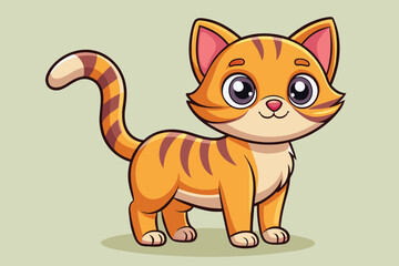 a-cute-cat-for-a-coloring-book-for-children--vector illustration.eps