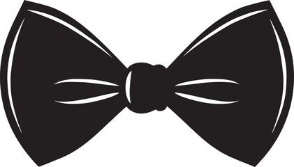 bow necktie icon vector symbol design illustration