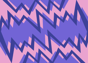 Abstract background with sharp zigzag line pattern and with some copy space area