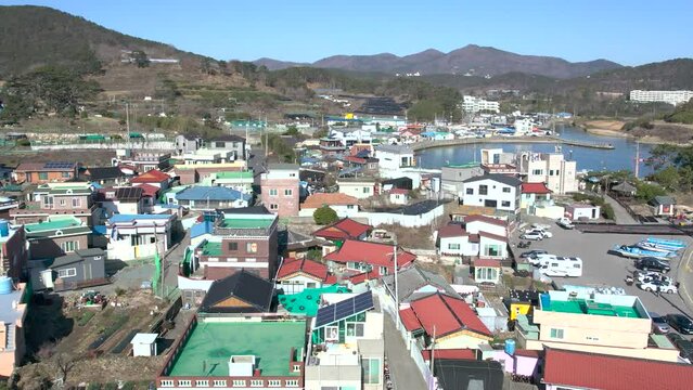 부산 기장 죽성드림세트장 죽성리 교회 등대
