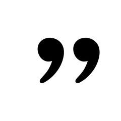quote mark icon