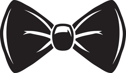 bow necktie icon vector symbol design illustration