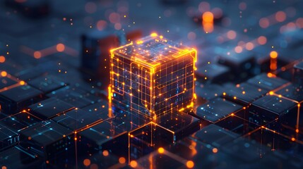 Digital Infrastructure: 3D Cybernetic Structure and Data Interconnection