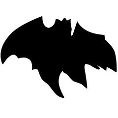 silhouettes of bats
