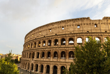 Fototapeta premium Colosseum at Sunset, Rome, Italy