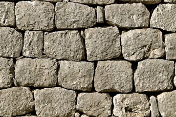Obraz premium Background, texture of a wall made of stone