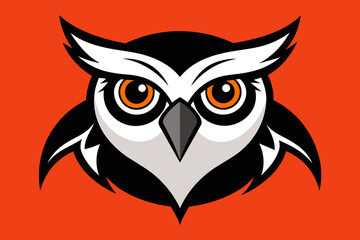 vector design of a  Owl