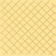 Vector hand drawn cute checkered pattern. Doodle Plaid crayon brush texture. Crossing lines. Abstract cute delicate pattern ideal for fabric, textile, wallpaper