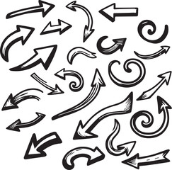 set of arrows vector, Arrows, vector design elements