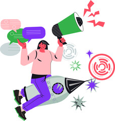 Starting a successful business from a unique idea.  Startup success and business development.