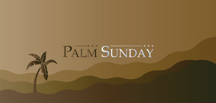 You can download the Palm Sunday Banner and Template