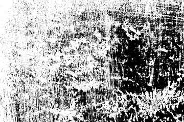 Distressed black texture. Dark grainy texture on white background. Dust overlay textured. Grain noise particles. Rusted white effect. Grunge design elements. Vector illustration, EPS 10.	
