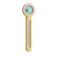 3D Icon Thermometer, Clay Render, Pastel Color