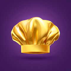 Golden chef hat icon