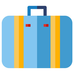 Simple business icon colored icon pack