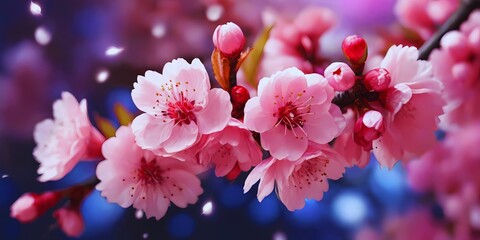 Spring Splendour Captivating Cherry Blossom Elegance, Beautiful cherry blossom image, Beautiful Sakura flowers, Spring awaking with the cherry blossom