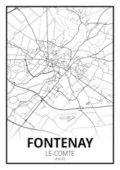 Fototapeta premium Fontenay-le-Comte, Vendée