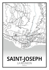 Saint-Joseph, La Réunion - obrazy, fototapety, plakaty