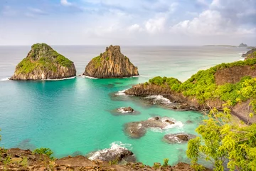 Papier Peint photo Baia do Sancho, Fernando de Noronha Fernando de Noronha, Brazil. Website Banner