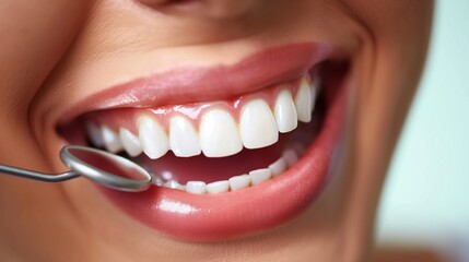 Fototapeta premium Person Brushing Teeth